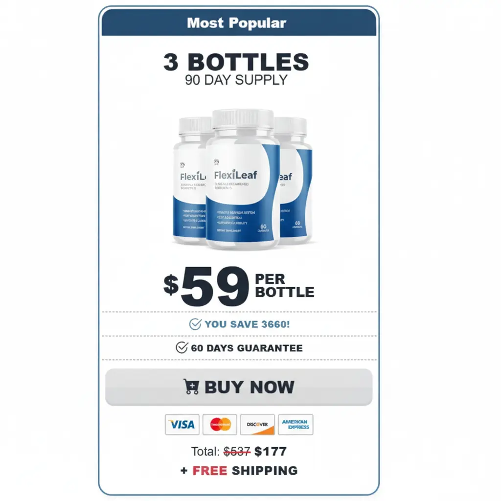 Flexileaf - 3 Bottle